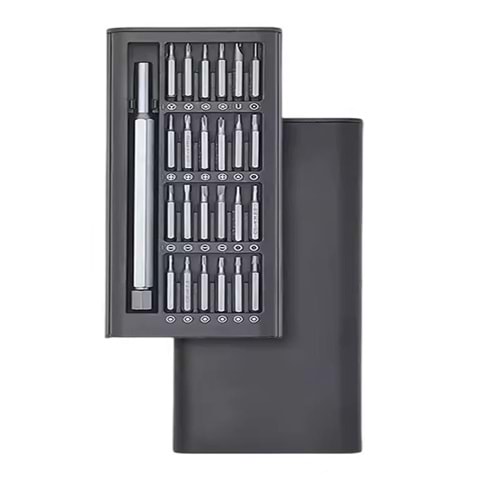 NBTech TRN-24 Kasa Elektronikçi Tornavida Seti, Saatçi Tornavida Seti, Cep Telefonu Tornavida Seti, Bilgisayar Tamir Tornavida Seti, Mini Tornavida Seti 24'lü