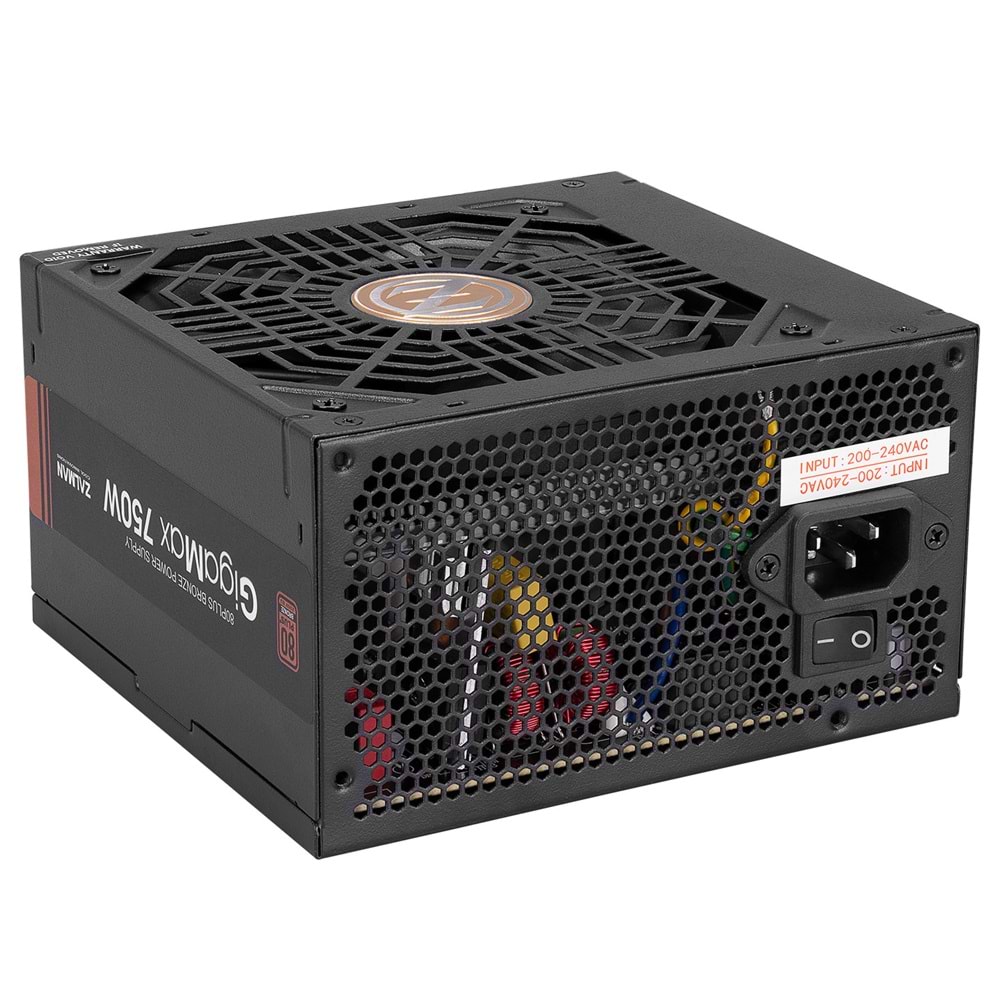 Zalman ZM750-GVII GigaMax 750W 80+ Bronze Power Supply