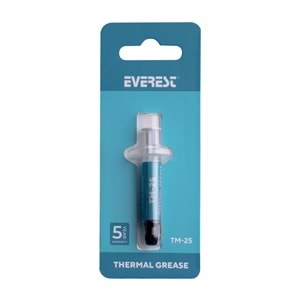 Everest TM-25 0.5g 13.4W/m-K Gri Yüksek Performans Termal Macun