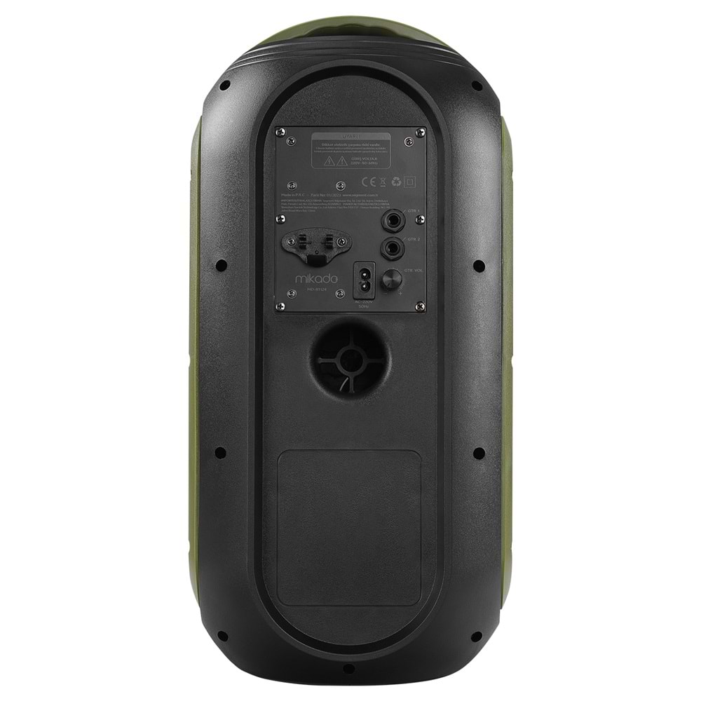 Mikado MD-BT124 30W USB/BT/TF/TWS Kablosuz Mikrofonlu Öğretmen/Toplantı Anfisi Outlet