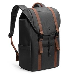 Tomtoc TA1S1D1 VintPack 16-17L Siyah Notebook Sırt Çantası