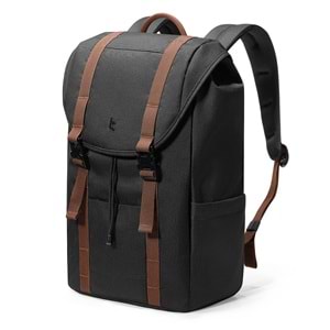 Tomtoc TA1S1D1 VintPack 16-17L Siyah Notebook Sırt Çantası