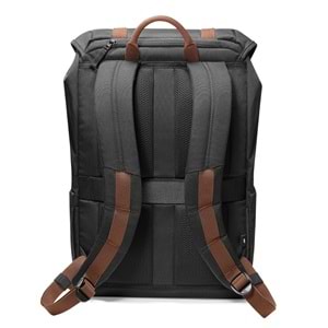 Tomtoc TA1S1D1 VintPack 16-17L Siyah Notebook Sırt Çantası