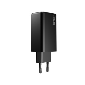Hytech HY-XEG65 GaN 65W 2x USB-C + USB-A PD PPS QC Şarj Adaptörü
