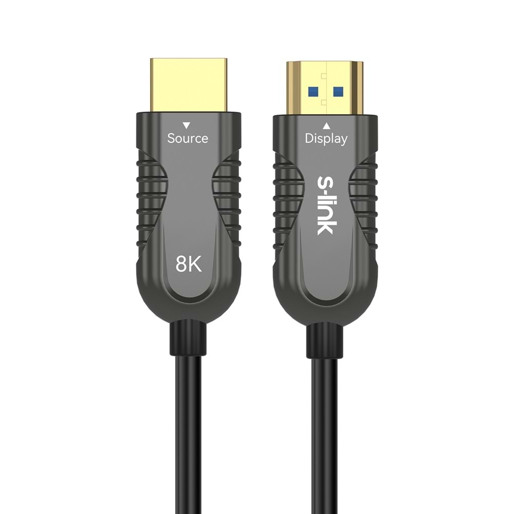 S-link SL-HM8K020 20 Metre HDMI 2.1 Fiber Optik 8K 60Hz Kablo