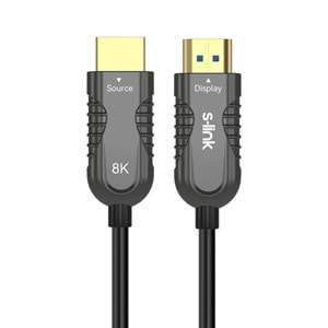 S-link SL-HM8K020 20 Metre HDMI 2.1 Fiber Optik 8K 60Hz Kablo