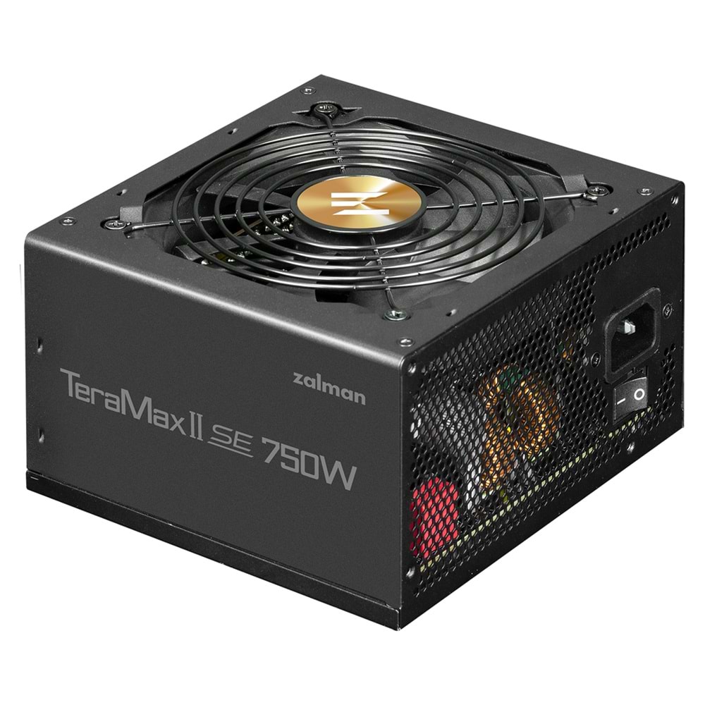 Zalman ZM750-TMX2SE TeraMax2SE 750W 80Plus Gold ATX3.1 + PCI5.1 Siyah Full-Modular Power Supply