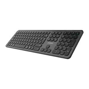 Everest KB-53 Gri/Siyah Bluetooth + 2.4G Kablosuz Q Klavye