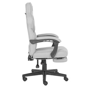 Rampage KL-R12 Lumos Terletmez Kumaş Gri Oyuncu Koltuğu Outlet