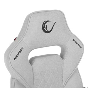 Rampage KL-R12 Lumos Terletmez Kumaş Gri Oyuncu Koltuğu Outlet