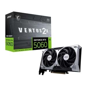 MSI GeForce RTX 5060 8GB Ventus 2X OC GDDR7 128Bit PCIe 5.0 Ekran Kartı