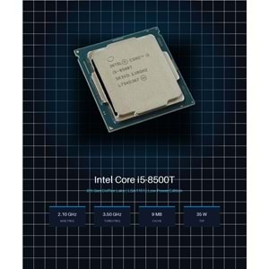 Intel Core i5-8500T 8. Nesil 1.7GHz LGA1151 9MB 35W Tray Fansız İşlemci