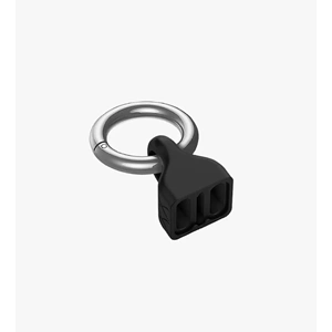 Linktech K623 Ultra Hızlı USB 4.0 Type-C to Type-C 240W Siyah Anahtarlık Şarj ve Data Kablosu