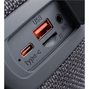 Linktech LBS-R118 R118 Mavi LED Işık Efektli IPX5 Sertifikalı Bluetooth Hoparlör