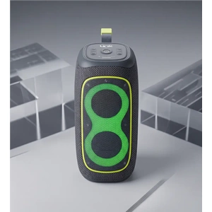 Linktech LBS-R118 R118 Gri LED Işık Efektli IPX5 Sertifikalı Bluetooth Hoparlör