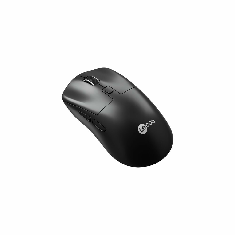 LECOO WS216 Kablosuz 1600 DPI 7 Tuşlu Optik Mouse Siyah 2.4G Bluetooth